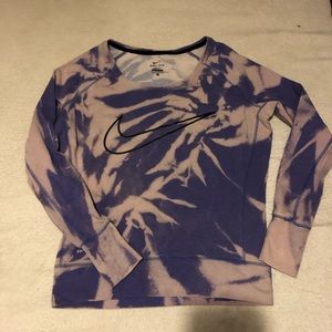 Purple Nike dri-fit sweater